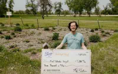 $3,000 Donated to Minot Pollinator Project