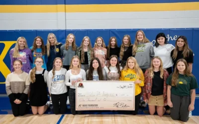 $1,000 Donated to Velva Aggie Fastpitch Softball