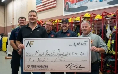 $500 Donated to Minot Rural Fire Department