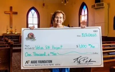 $1,000 Donated to Velva United Methodist Church