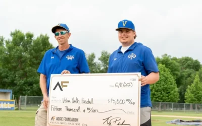 $15,000 Donated to Velva Youth Baseball