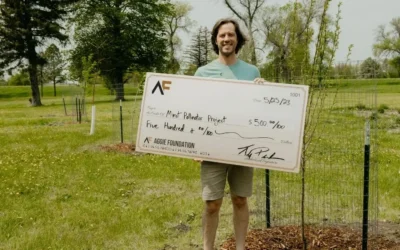$500 Donated to Minot Pollinator Project