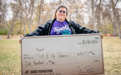 Minot Out of the Darkness is awarded $600