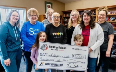 $3,000 donation to The Good Neighbors Club