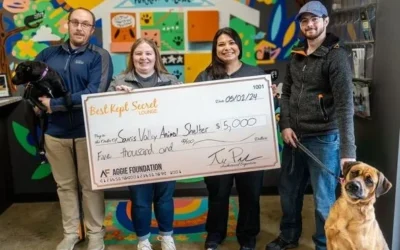 $5,000 donation to Souris Valley Animal Shelter