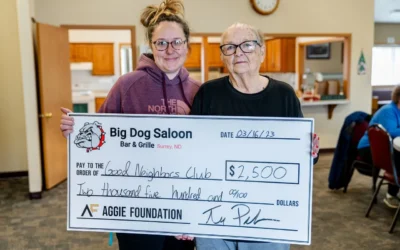 $2,500 donation to The Good Neighbors Club