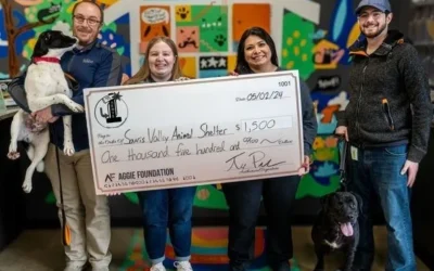 $1500 donation to Souris Valley Animal Shelter