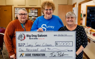 $1,000 Donated to Surrey Senior Citizens Activity Center