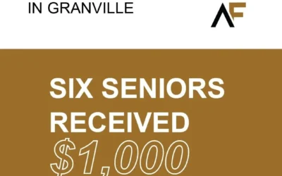 $1,000 Donated to Six Granville Seniors