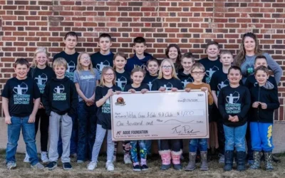 $1,000 Donated to Velva Guys and Gals 4-H Club