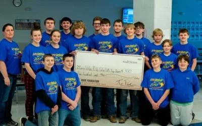 $500 Donated to Velva Public School