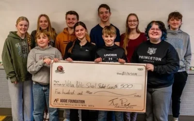 $500 Donated to the Velva Public School
