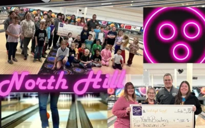 $5,000 Donated to North Hill Bowl Youth Bowling League