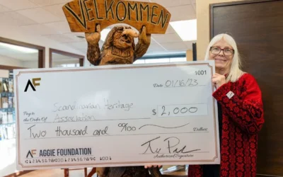 $2,000 Donated to the Scandinavian Heritage Association