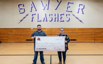 $1,000 Donated to Sawyer Public School