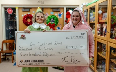 $750 Donated to Iris Swedlund School & Public Library