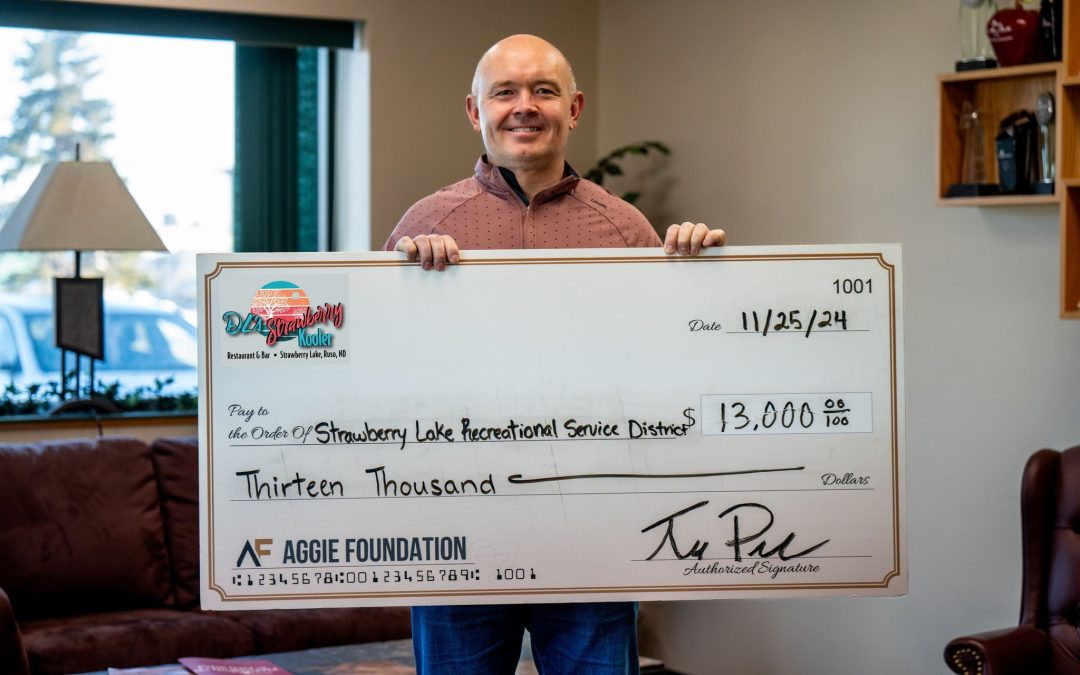 $13,000 Donated to the Strawberry Lake Recreational Service District!