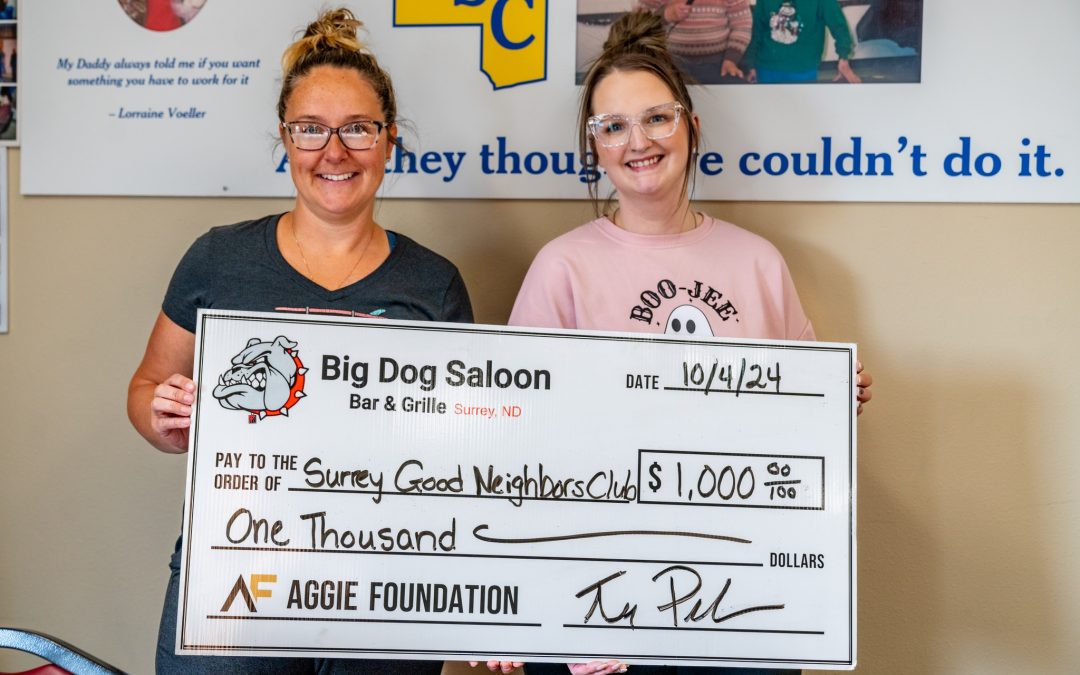 $3,400 in Donations to the Surrey Good Neighbors Club!