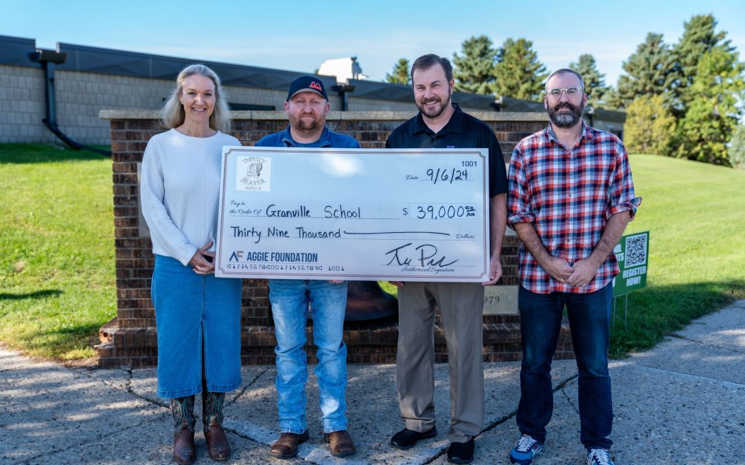 $39,000 donation to Granville School in the TGU School District!
